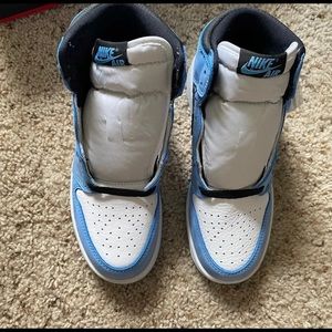 Nike Air Jordan 1  " University Blue"